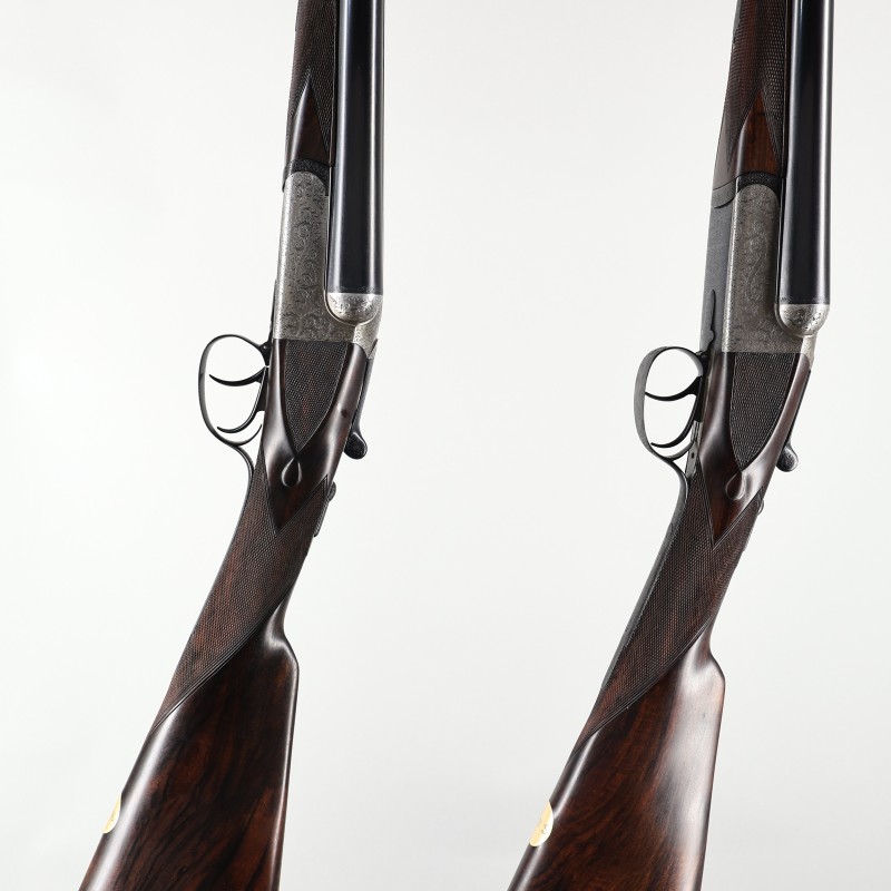 Shop Westley Richards 12GA Drop Lock SxS Shotgun Pair