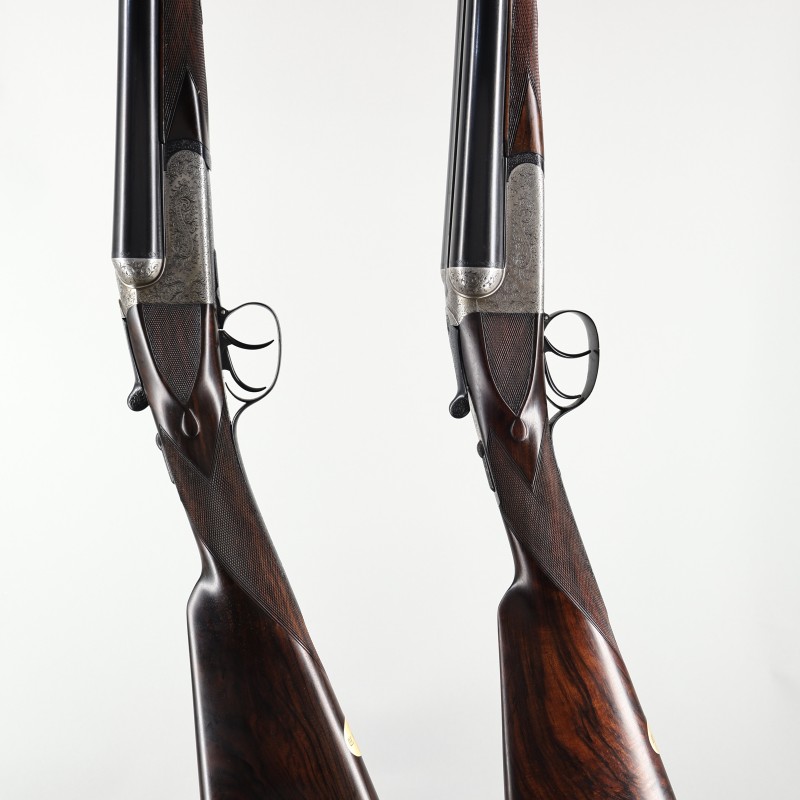 Shop Westley Richards 12GA Drop Lock SxS Shotgun Pair
