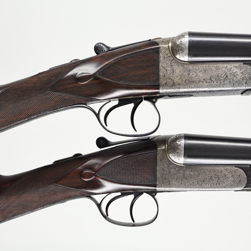 Shop Westley Richards 12GA Drop Lock SxS Shotgun Pair