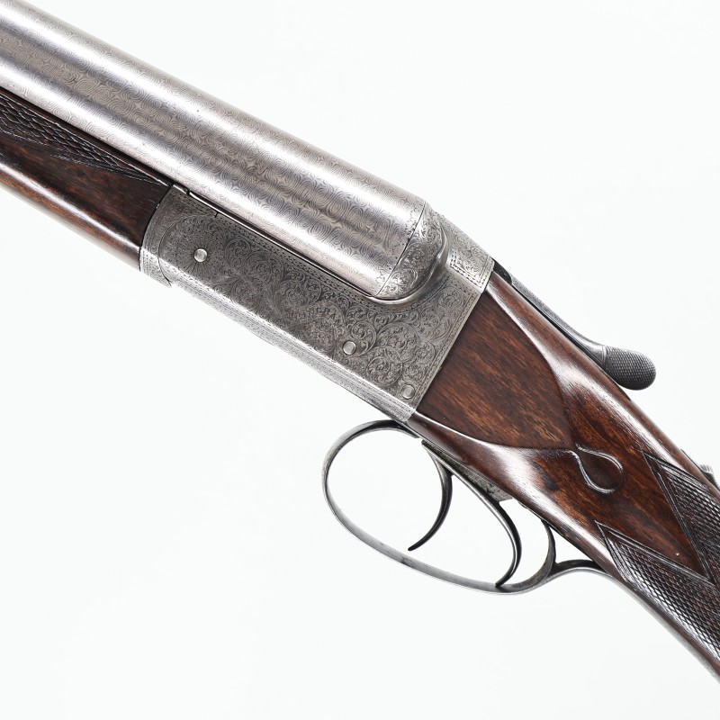Own 1898 English 12-Ga Boxlock Side-by-Side Shotgun
