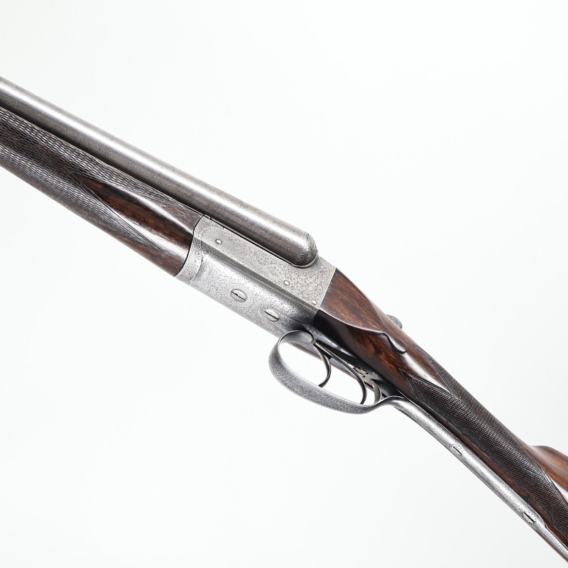 Own 1898 English 12-Ga Boxlock Side-by-Side Shotgun