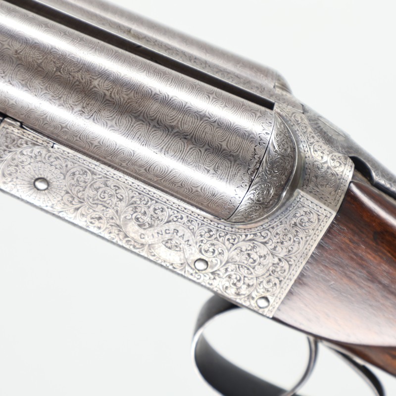 Own 1898 English 12-Ga Boxlock Side-by-Side Shotgun
