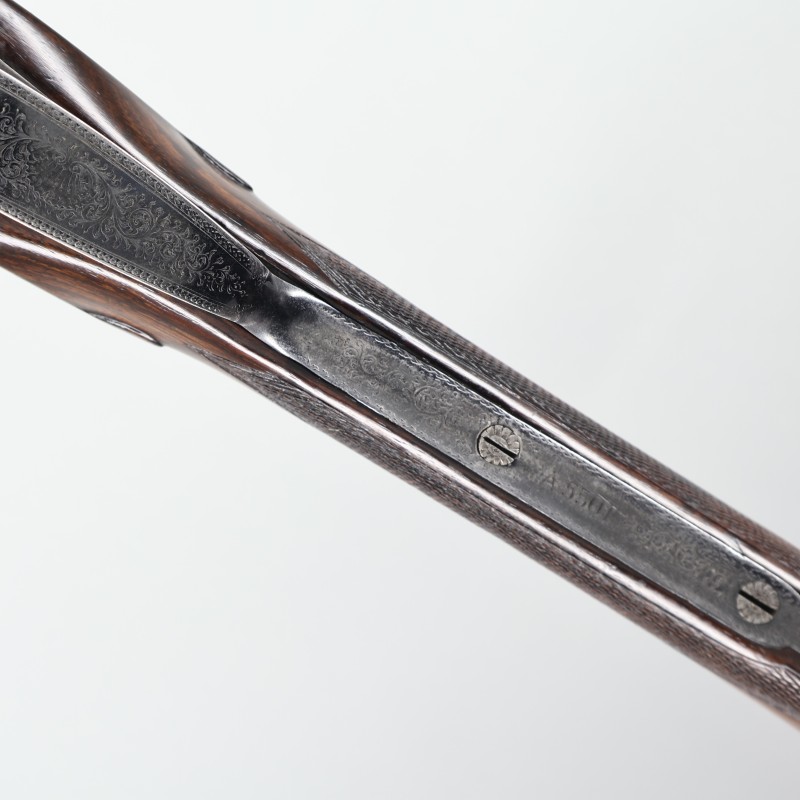 Own 1898 English 12-Ga Boxlock Side-by-Side Shotgun