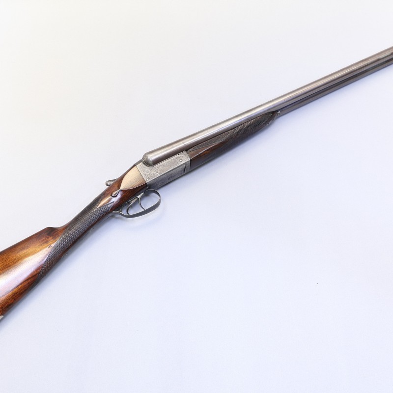 Own 1898 English 12-Ga Boxlock Side-by-Side Shotgun