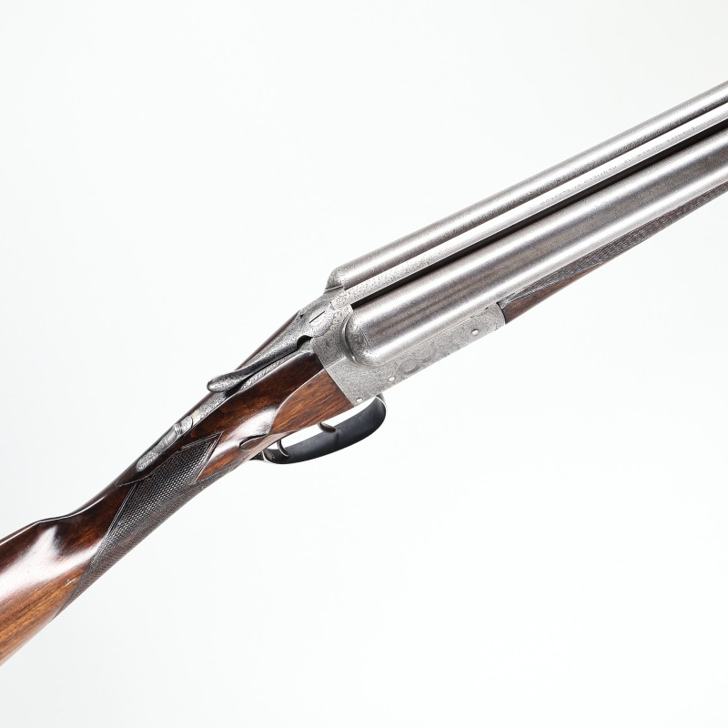 Own 1898 English 12-Ga Boxlock Side-by-Side Shotgun