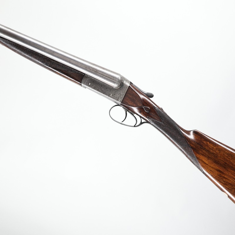 Own 1898 English 12-Ga Boxlock Side-by-Side Shotgun