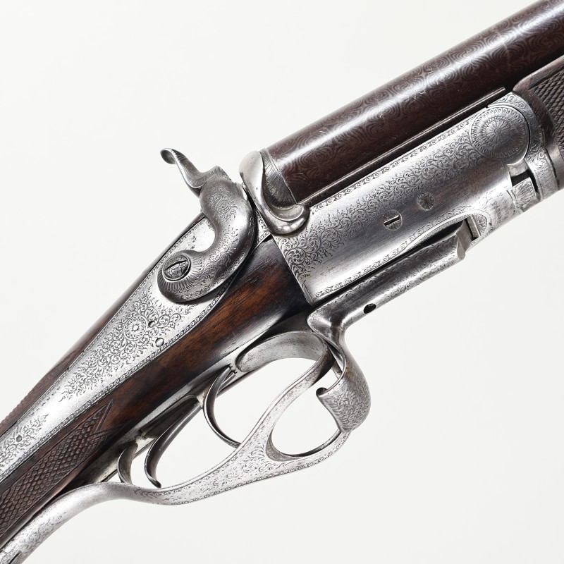 Shop Purdey 1865 Hammer Gun 12-Ga Side-by-Side - Excellent