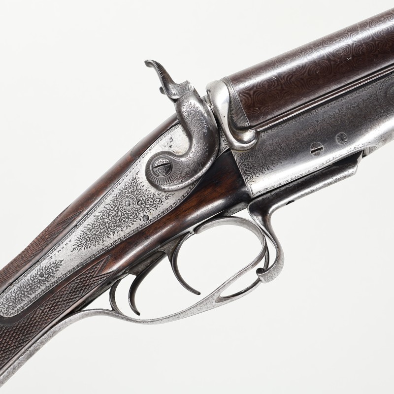 Shop Purdey 1865 Hammer Gun 12-Ga Side-by-Side - Excellent