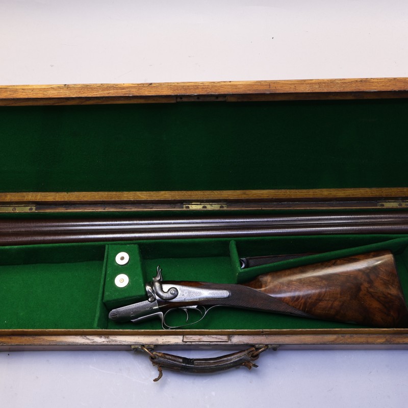 Shop Purdey 1865 Hammer Gun 12-Ga Side-by-Side - Excellent