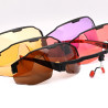 Evolution Shooting Glasses • 5 Magnetic Interchangeable Lenses • Class 1 Optical Grade Lenses