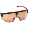Evolution Shooting Glasses • 5 Magnetic Interchangeable Lenses • Class 1 Optical Grade Lenses