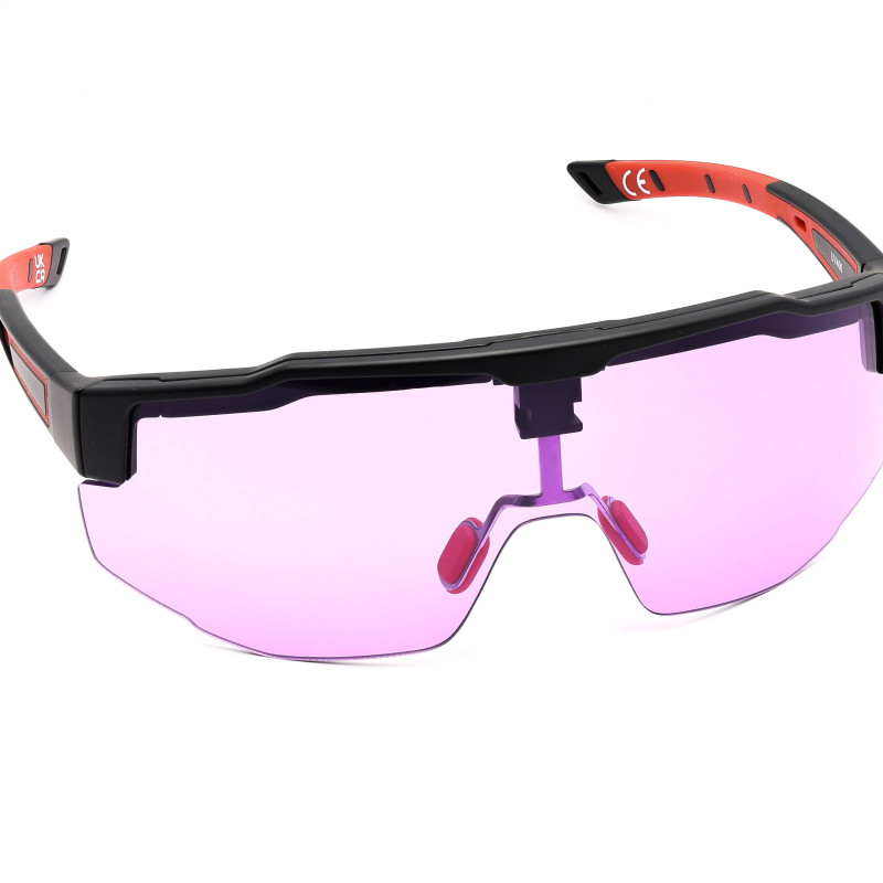 Evolution Shooting Glasses • 5 Magnetic Interchangeable Lenses • Class 1 Optical Grade Lenses