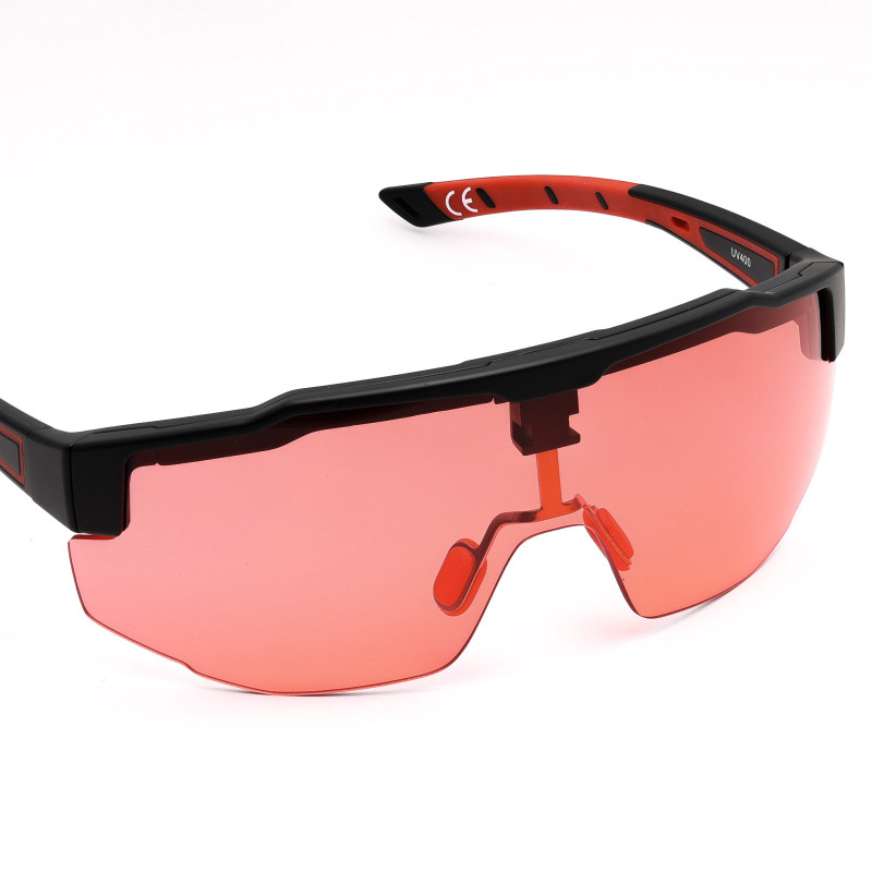 Evolution Shooting Glasses • 5 Magnetic Interchangeable Lenses • Class 1 Optical Grade Lenses