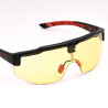 Evolution Shooting Glasses • 5 Magnetic Interchangeable Lenses • Class 1 Optical Grade Lenses