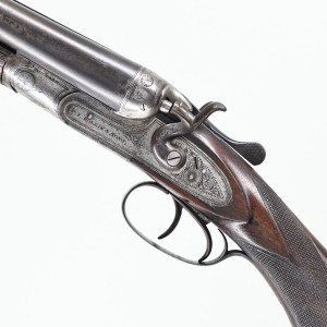 Buy I. Hollis & Son 12 Ga Side by Side Hammer Gun Antique