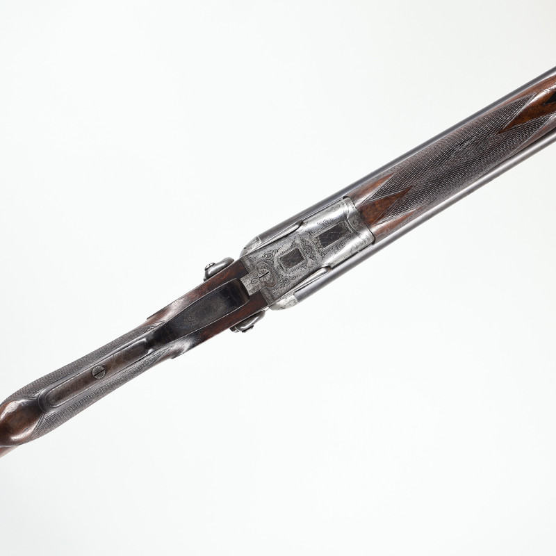 Buy I. Hollis & Son 12 Ga Side by Side Hammer Gun Antique