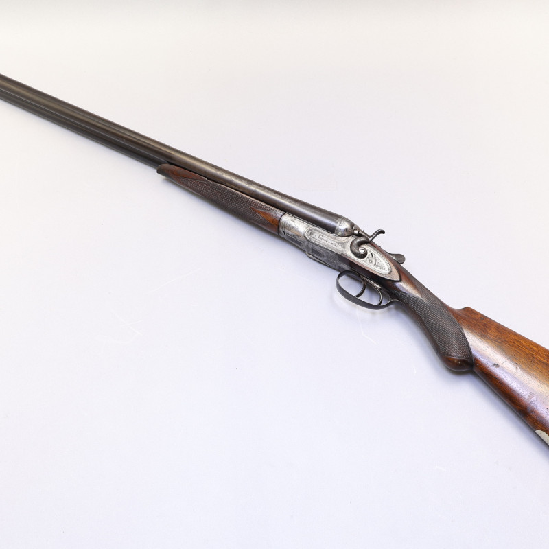 Buy I. Hollis & Son 12 Ga Side by Side Hammer Gun Antique