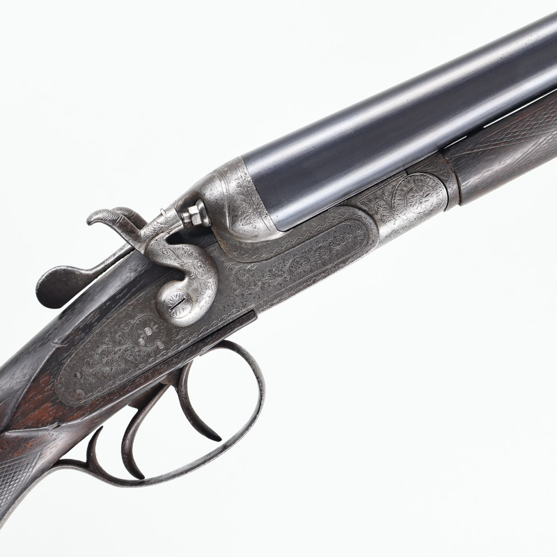 Buy 1893 British Side-by-Side Hammergun | Antique Shotgun
