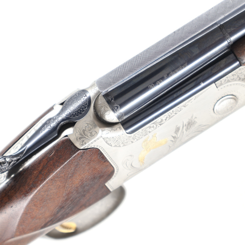 Bettinsoli Tarcisio Silver 20 Gauge Over-and-Under Shotgun