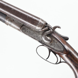 W. Pidcock 10-Gauge Hammer Gun Side-by-Side Antique