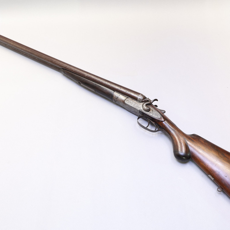 W. Pidcock 10-Gauge Hammer Gun Side-by-Side Antique