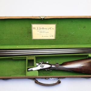 1912 British 12 Gauge Top Lever Hammergun Side-by-Side
