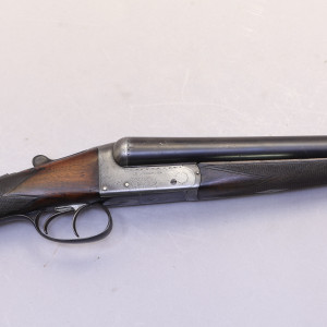 H. Atkinson 12 Gauge Side-by-Side Shotgun
