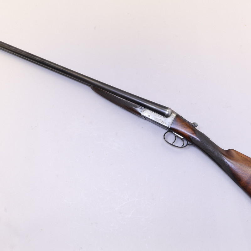 H. Atkinson 12 Gauge Side-by-Side Shotgun