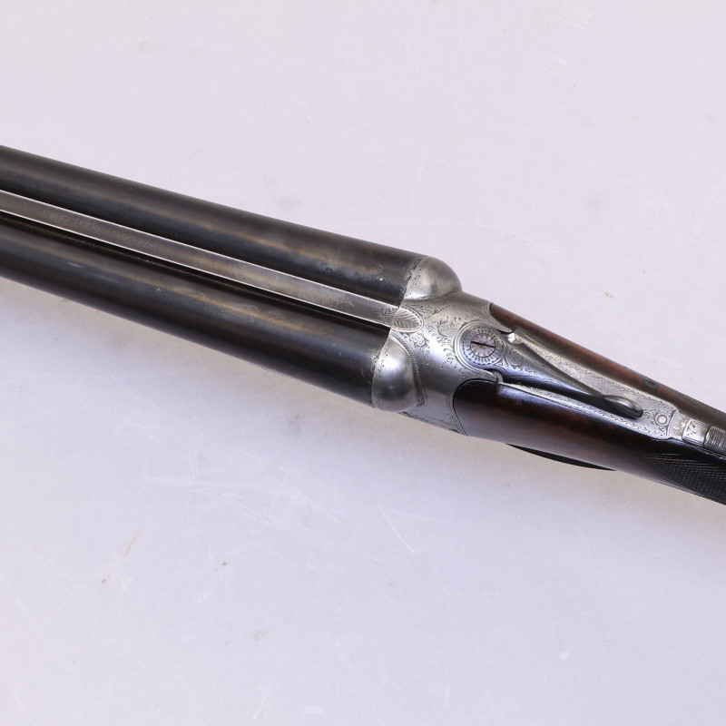 H. Atkinson 12 Gauge Side-by-Side Shotgun