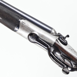 British Hammer Gun 8-Gauge Side-by-Side Shotgun