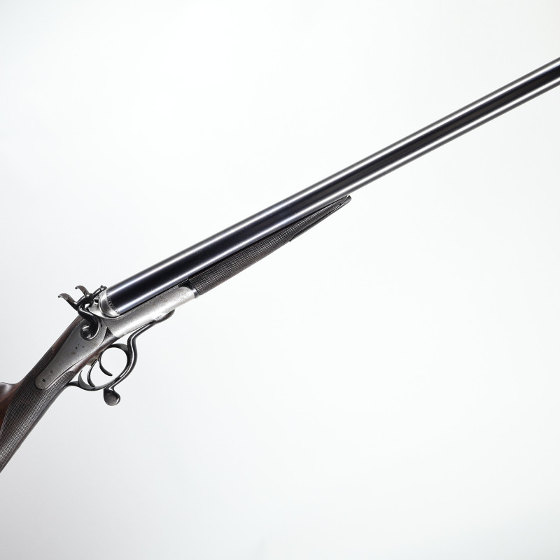 British Hammer Gun 8-Gauge Side-by-Side Shotgun