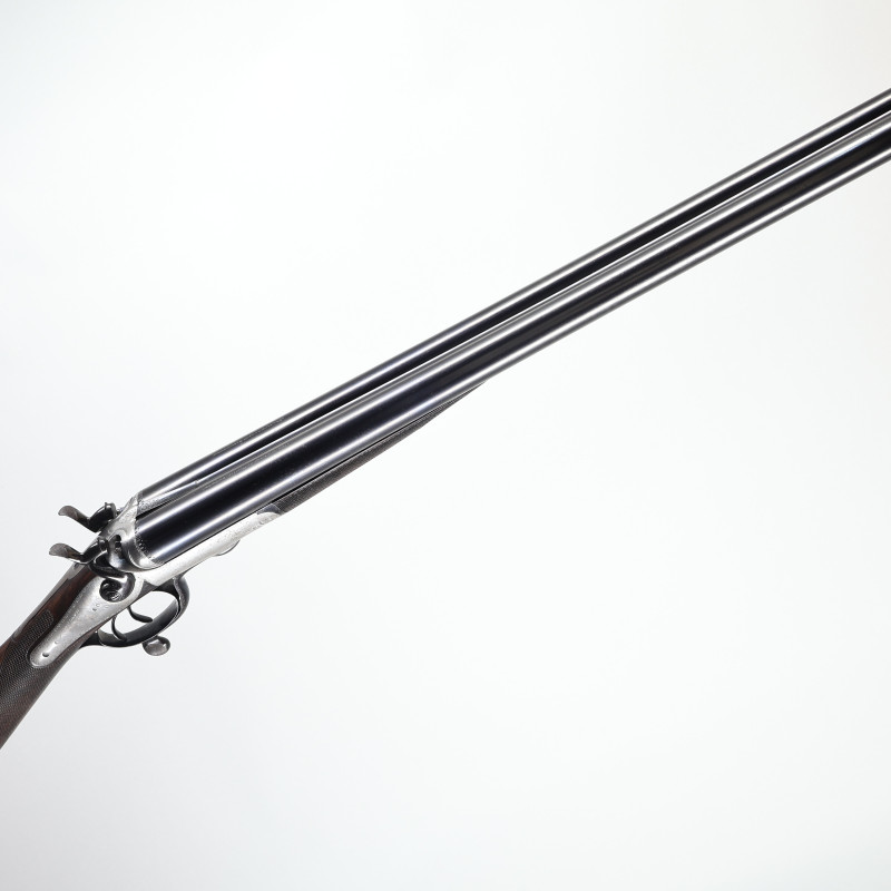 British Hammer Gun 8-Gauge Side-by-Side Shotgun