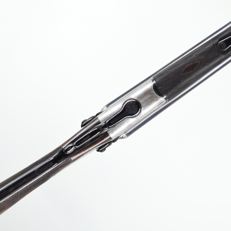 British Hammer Gun 8-Gauge Side-by-Side Shotgun