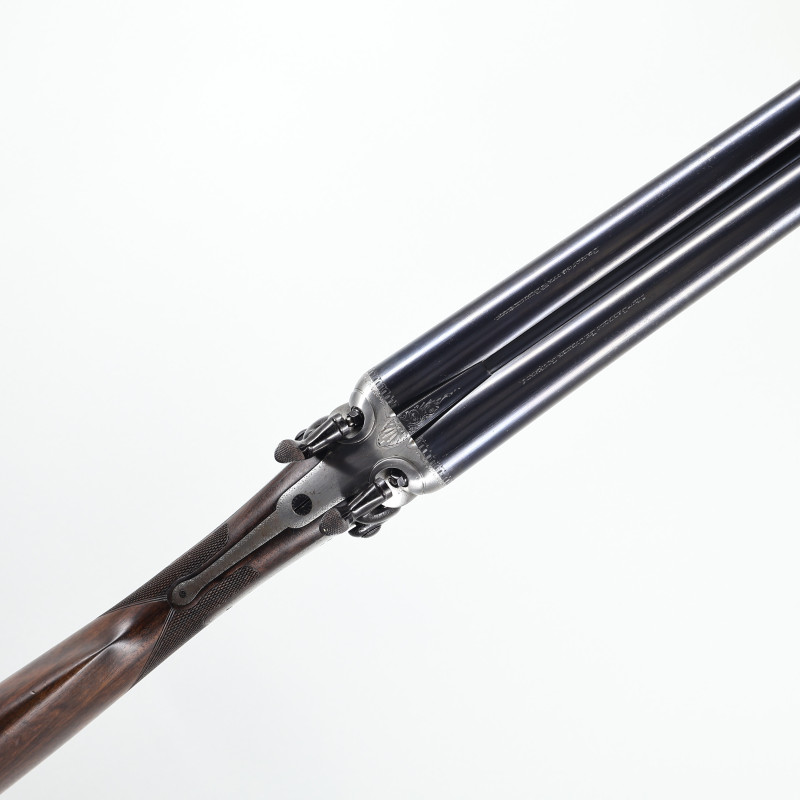 British Hammer Gun 8-Gauge Side-by-Side Shotgun