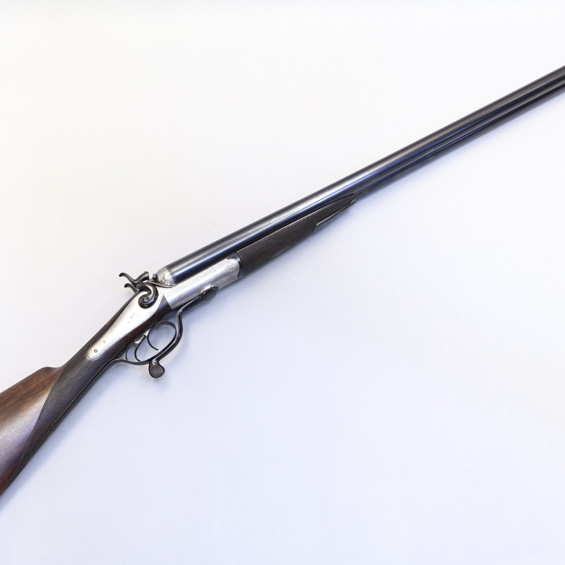British Hammer Gun 8-Gauge Side-by-Side Shotgun