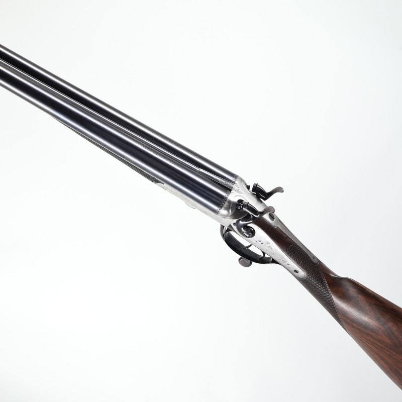 British Hammer Gun 8-Gauge Side-by-Side Shotgun