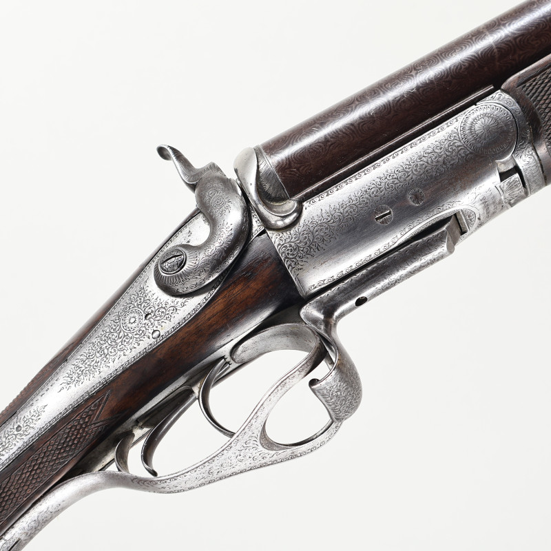James Purdey 12 Gauge Hammer Gun Antique