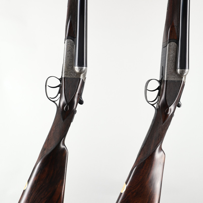 Westley Richards 12 Gauge Side-by-Side Shotgun Pair
