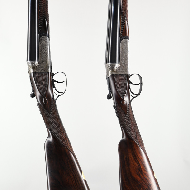 Westley Richards 12 Gauge Side-by-Side Shotgun Pair