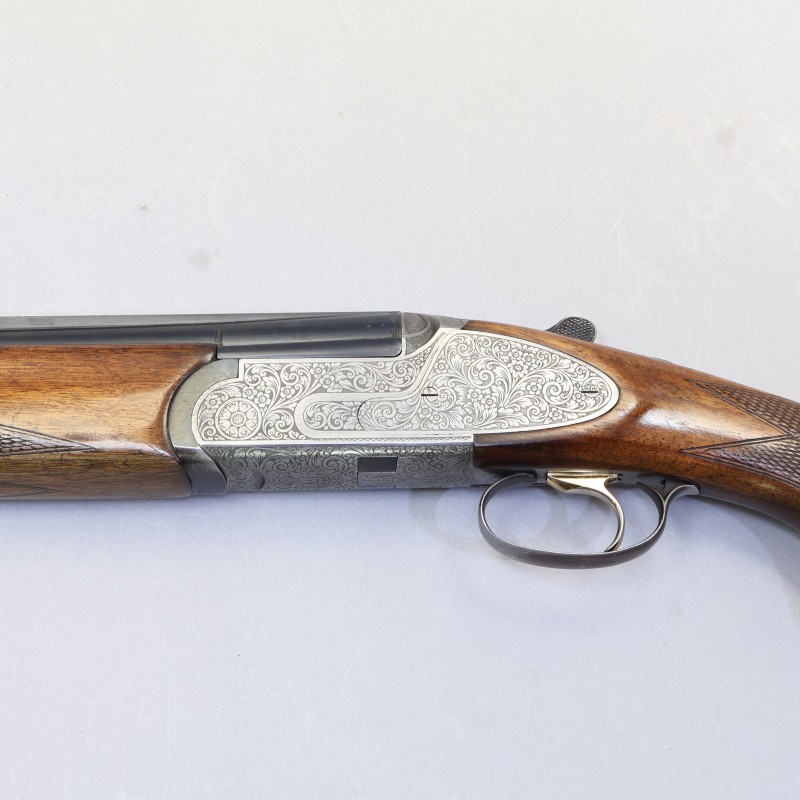 Emilio Rizzini Over/Under Sideplate 12 Ga - 28-in Barrels
