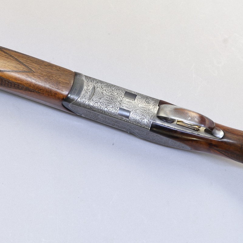 Emilio Rizzini Over/Under Sideplate 12 Ga - 28-in Barrels