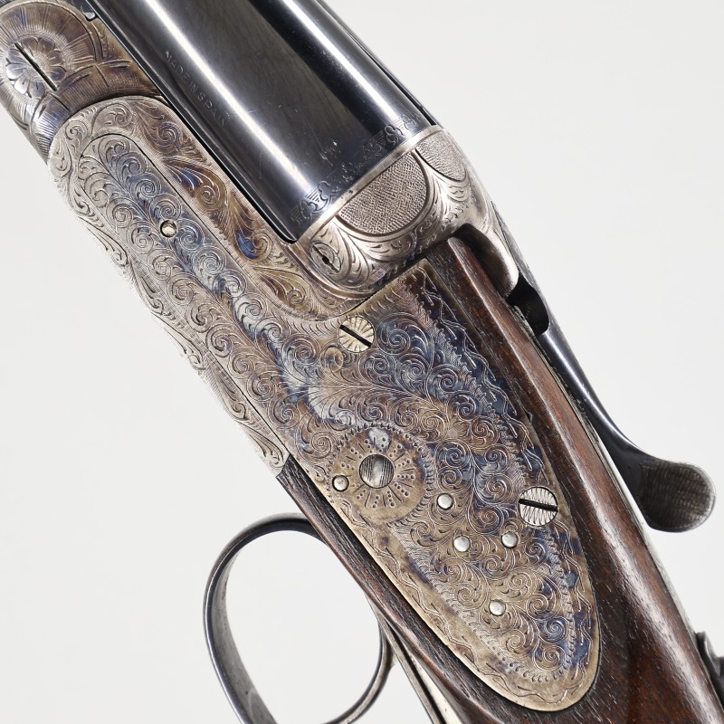 Buy Sideplate 12 Ga Side by Side - 27 1/2" IM & Full