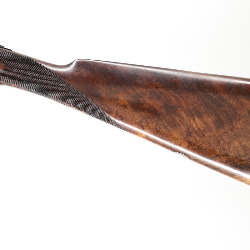 Halliday 12 GA British Boxlock Side by Side Shotgun