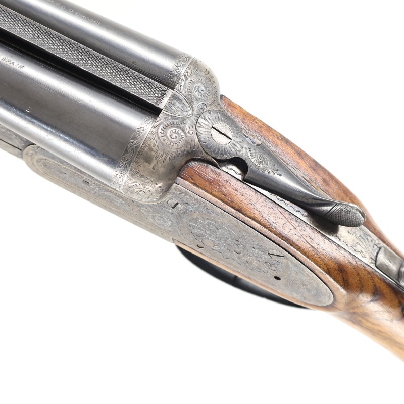 Ugartechea 1950 12 GA Sidelock Side-By-Side Shotgun