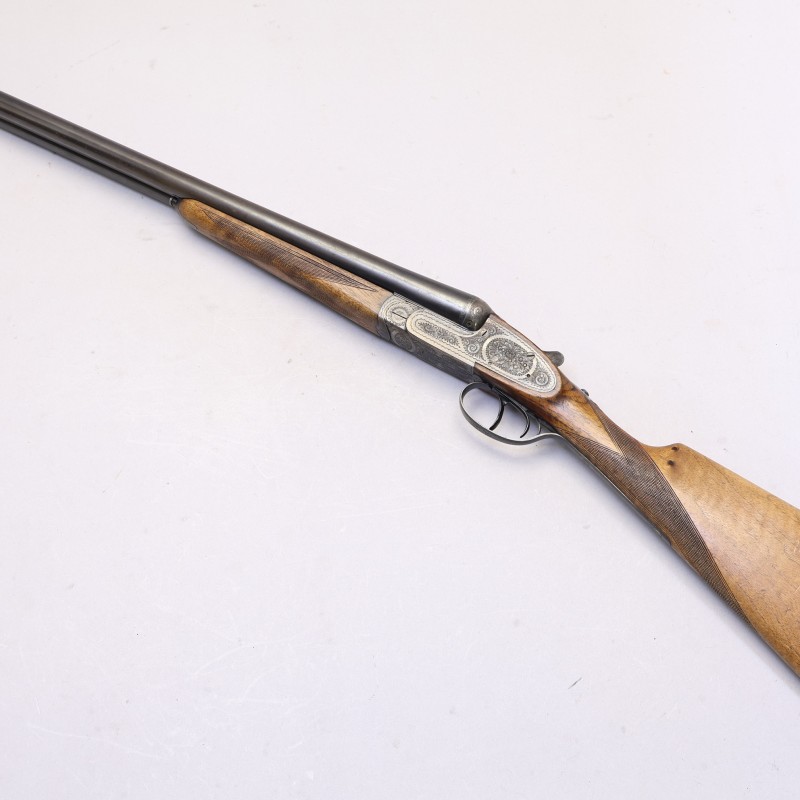 Ugartechea 1950 12 GA Sidelock Side-By-Side Shotgun