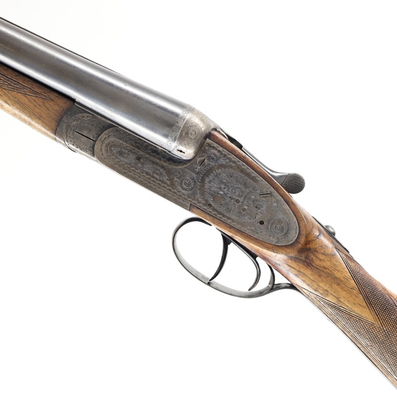 Ugartechea 1950 12 GA Sidelock Side-By-Side Shotgun