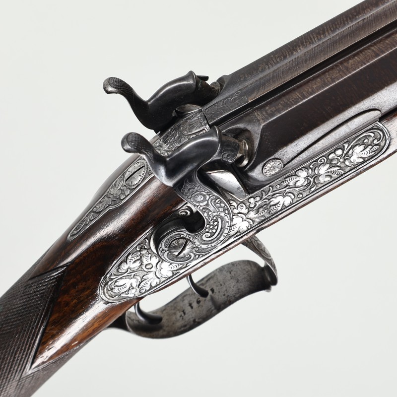 Shop 14-Gauge Belgian SxS Muzzleloader Hammergun