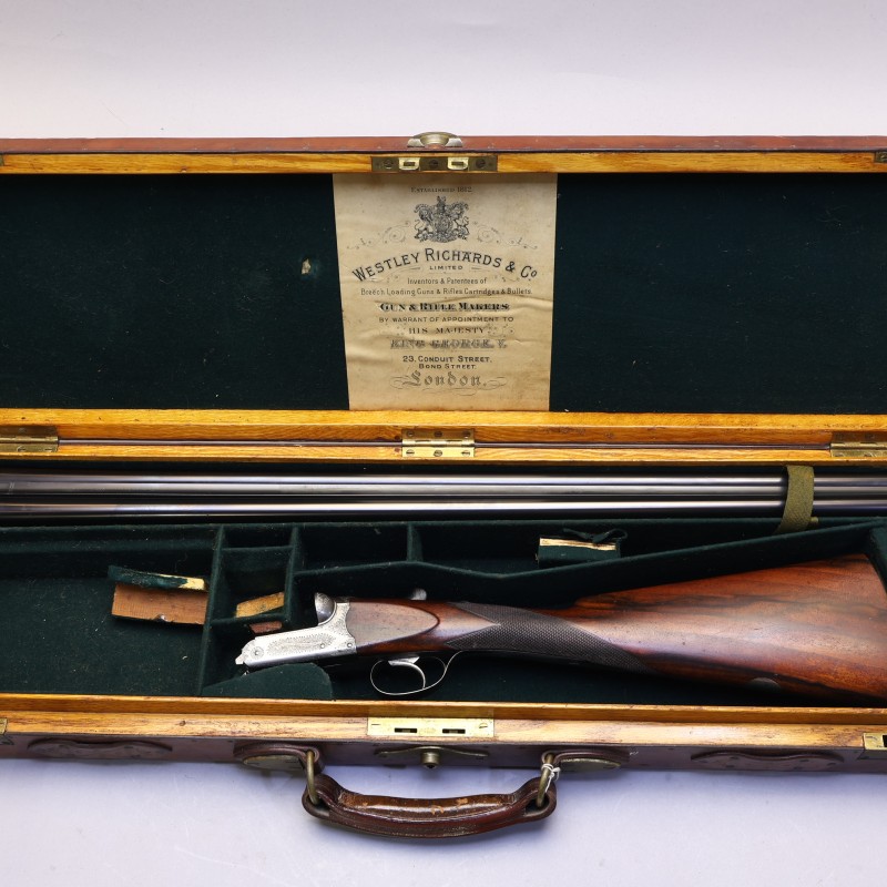 Westley Richards Boxlock Ejector 2 1/2" Side by Side Shotgun