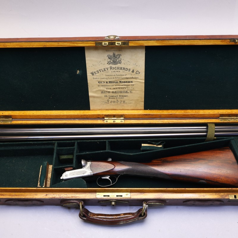 Westley Richards Boxlock Ejector 2 1/2" Side by Side Shotgun
